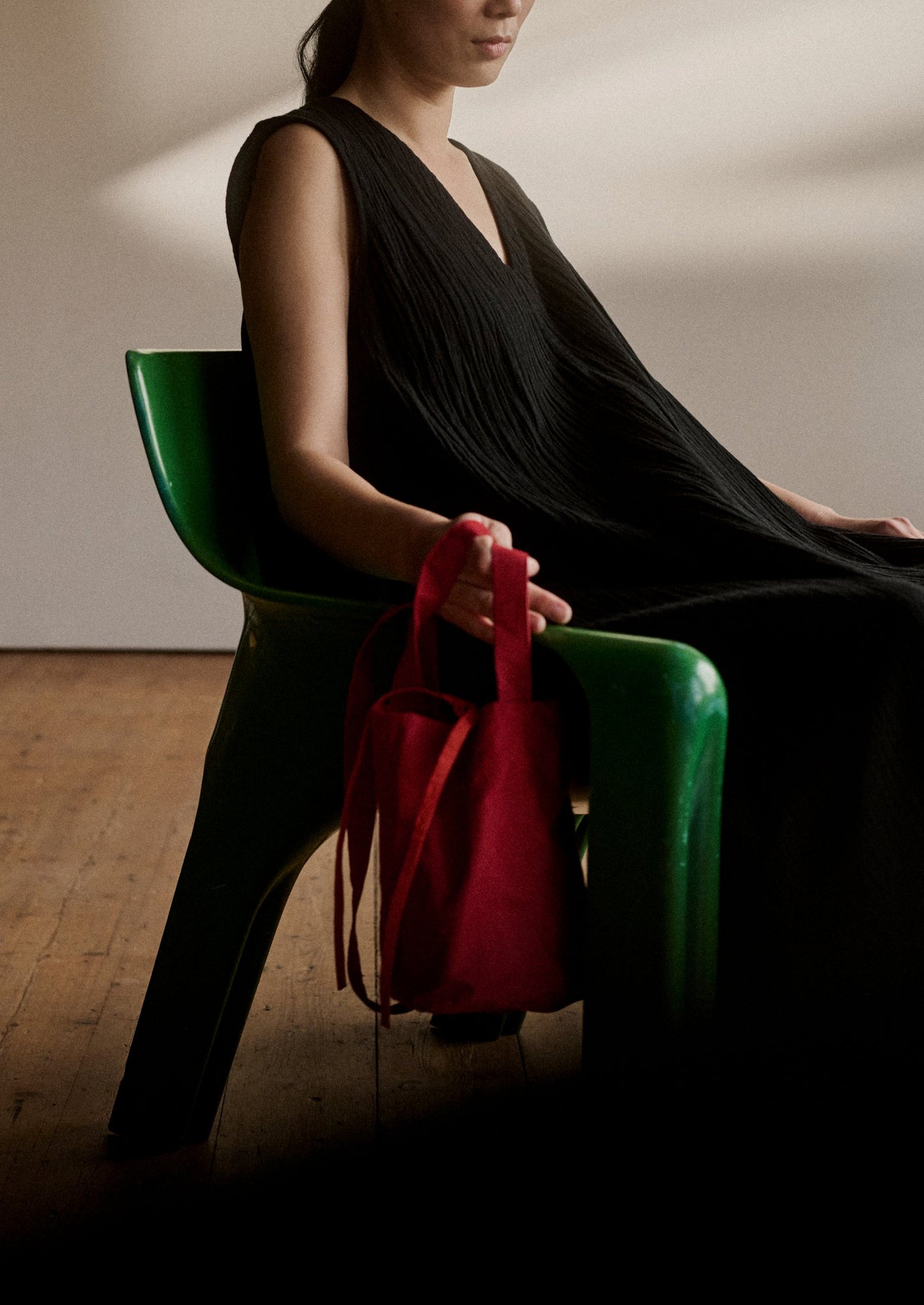 Borsa da pinta in cotone cerato Studio Kettle Dry | Rosso/Arancione