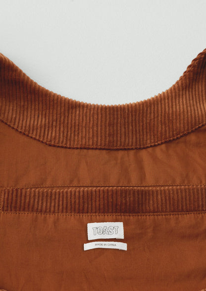 Borsa con nodo in cordoncino di cotone | Terra di Siena bruciata