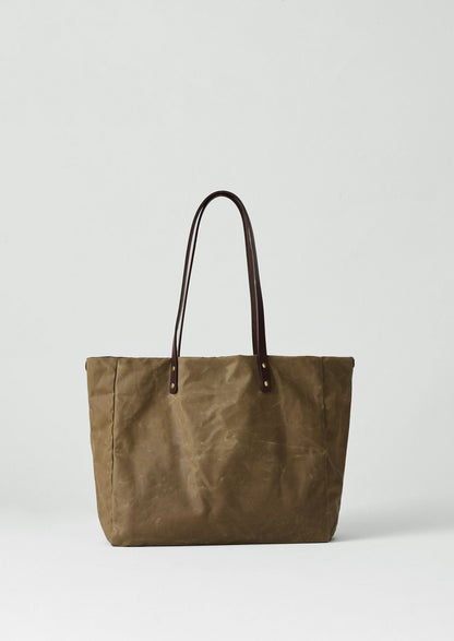 Borsa tote in cotone cerato Kate Sheridan | Sabbia