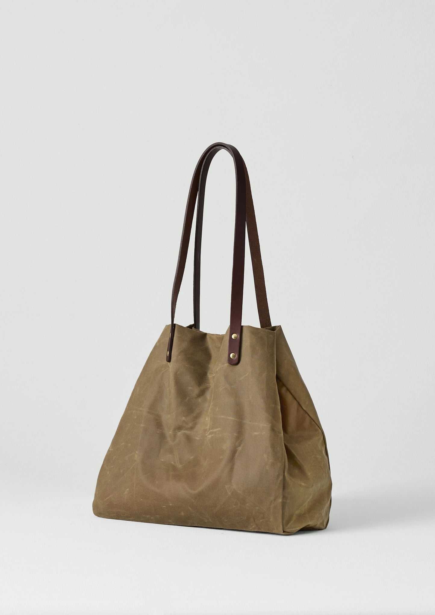 Borsa tote in cotone cerato Kate Sheridan | Sabbia