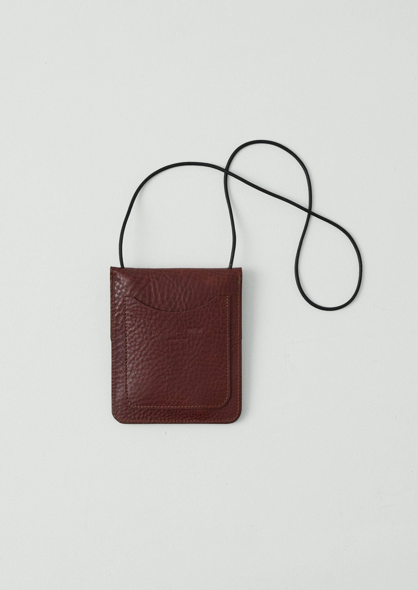 Borsa Erin in pelle di Kate Sheridan | Castagna