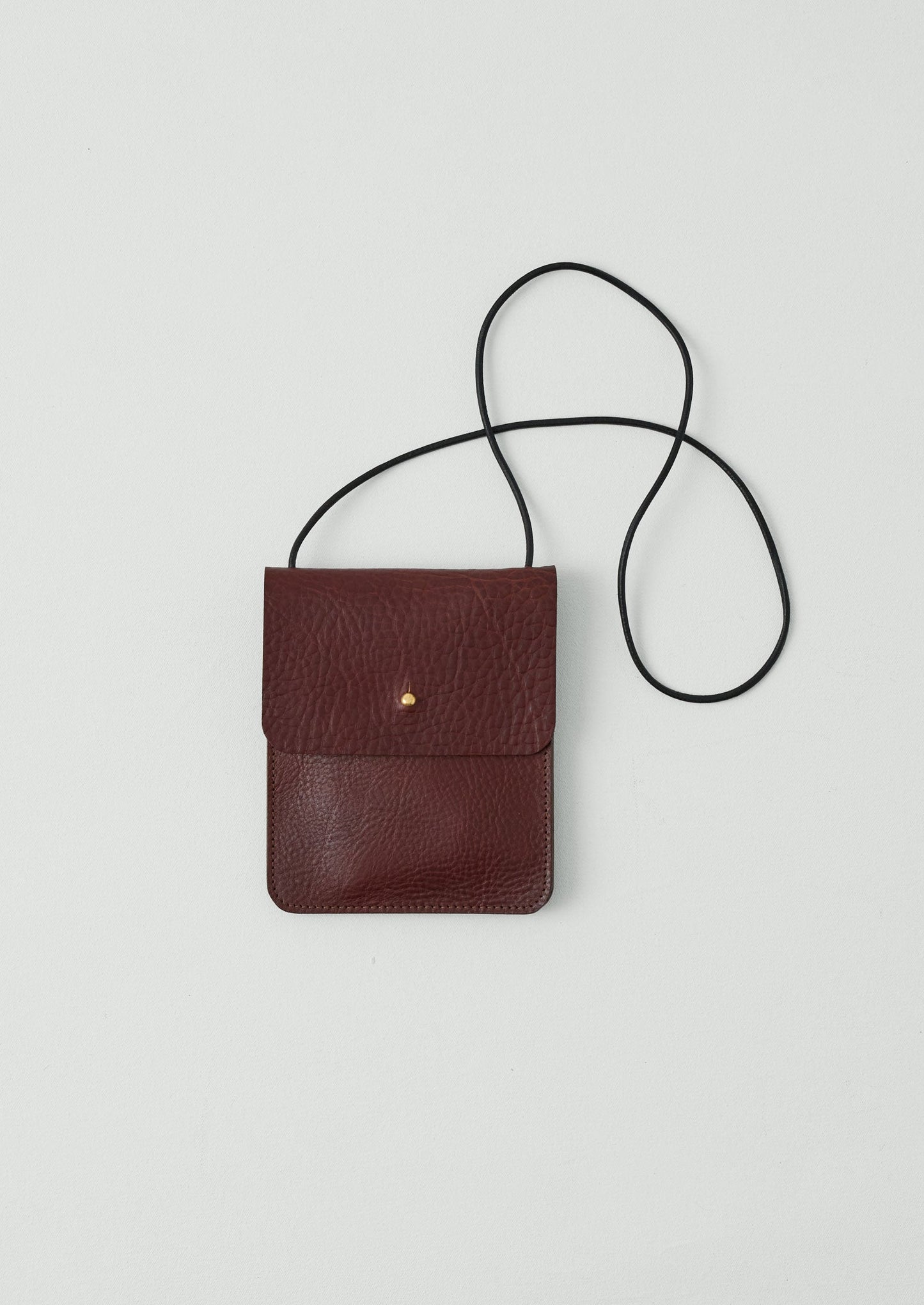 Borsa Erin in pelle di Kate Sheridan | Castagna