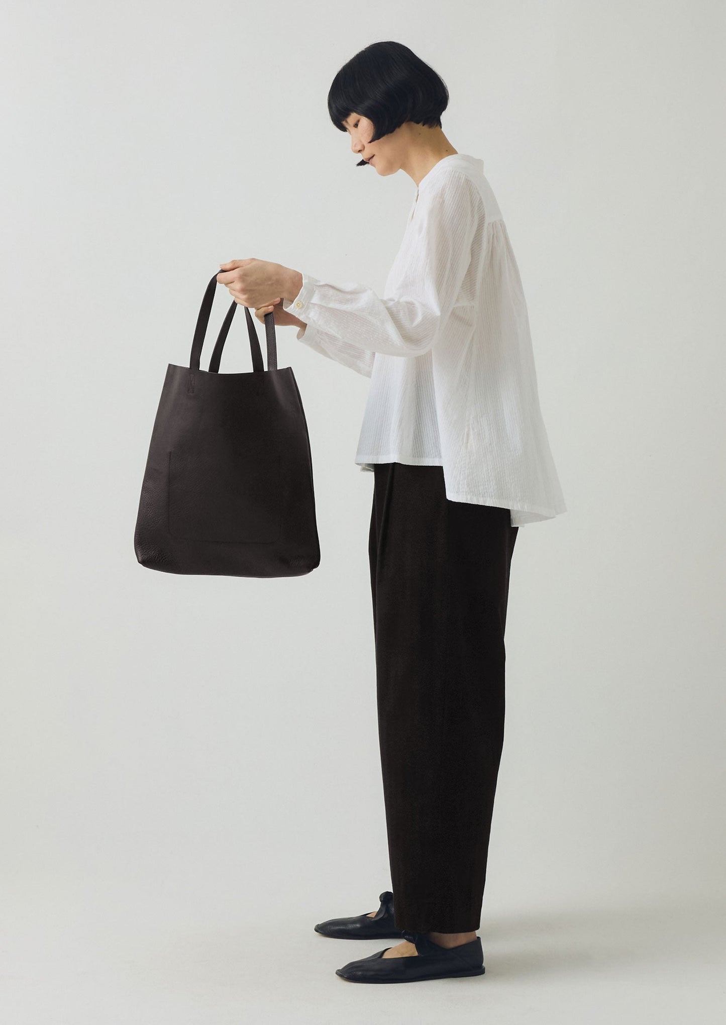 Borsa tote in pelle Kate Sheridan | Nera