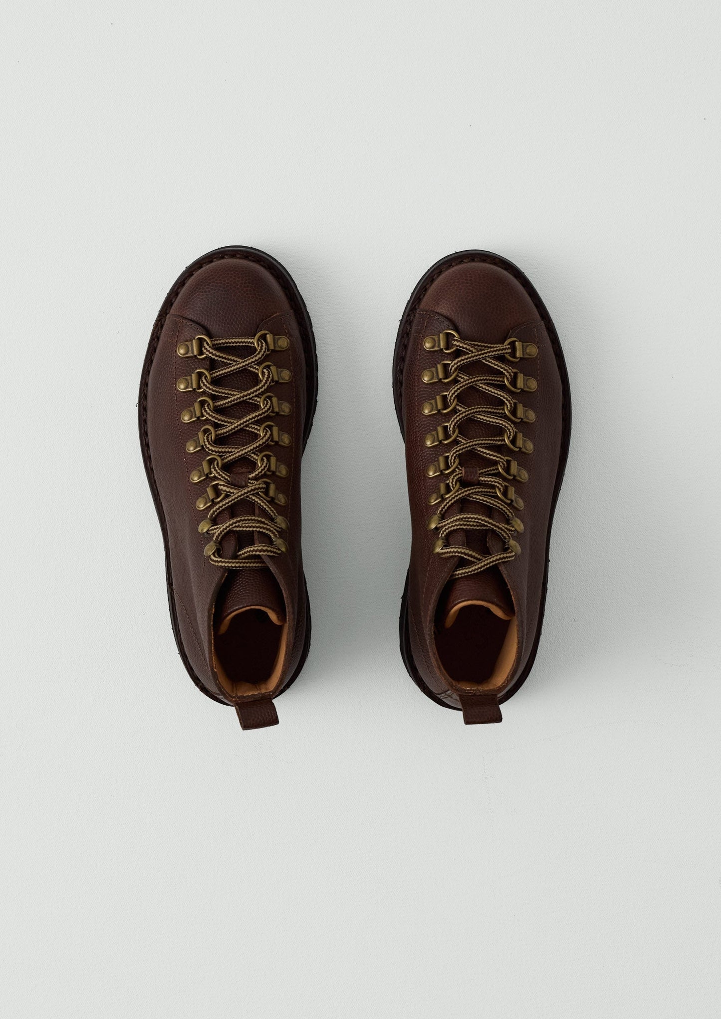 Scarponi da trail in pelle Fracap | Marrone scuro
