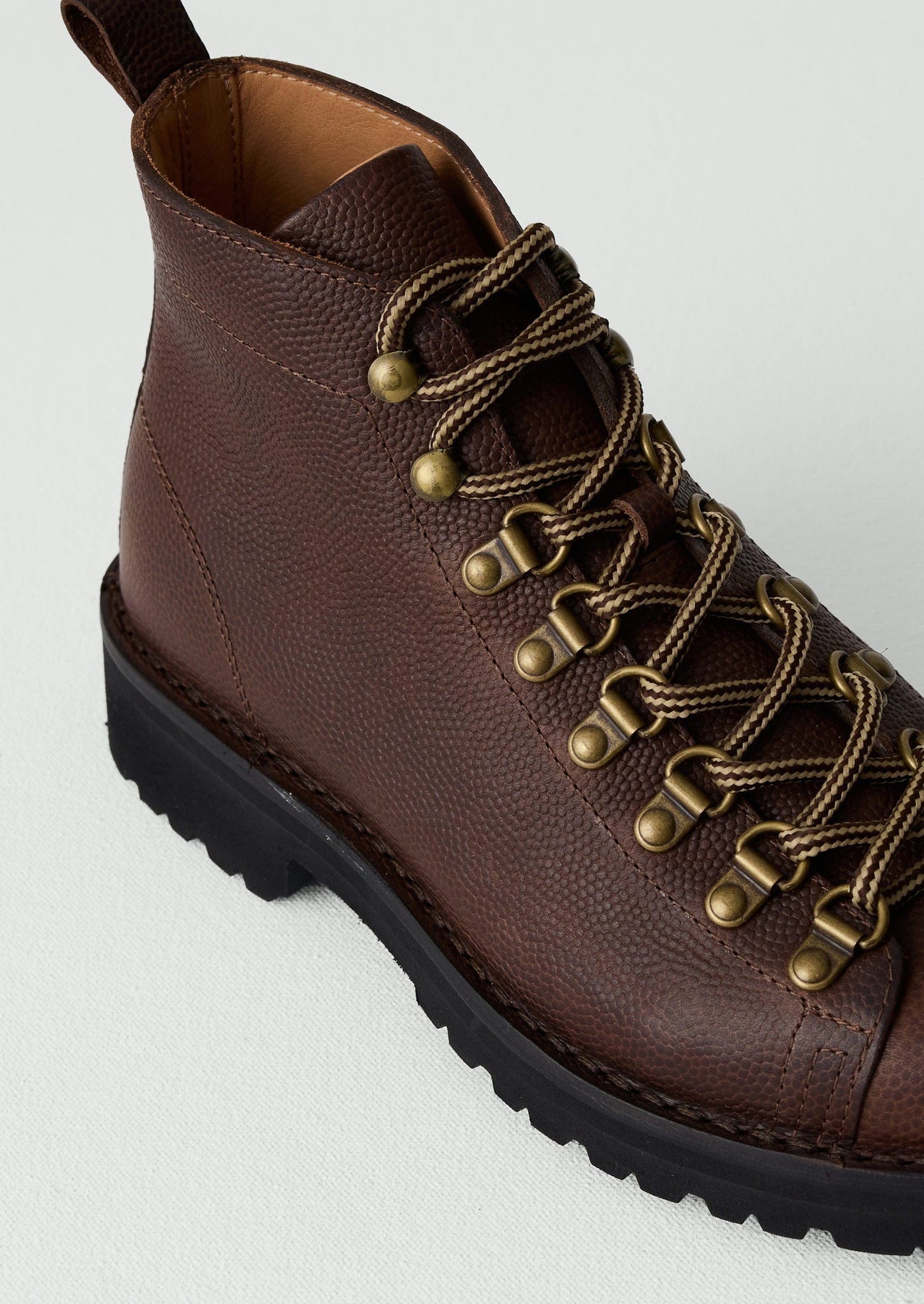 Scarponi da trail in pelle Fracap | Marrone scuro