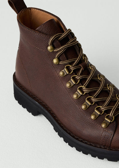 Scarponi da trail in pelle Fracap | Marrone scuro