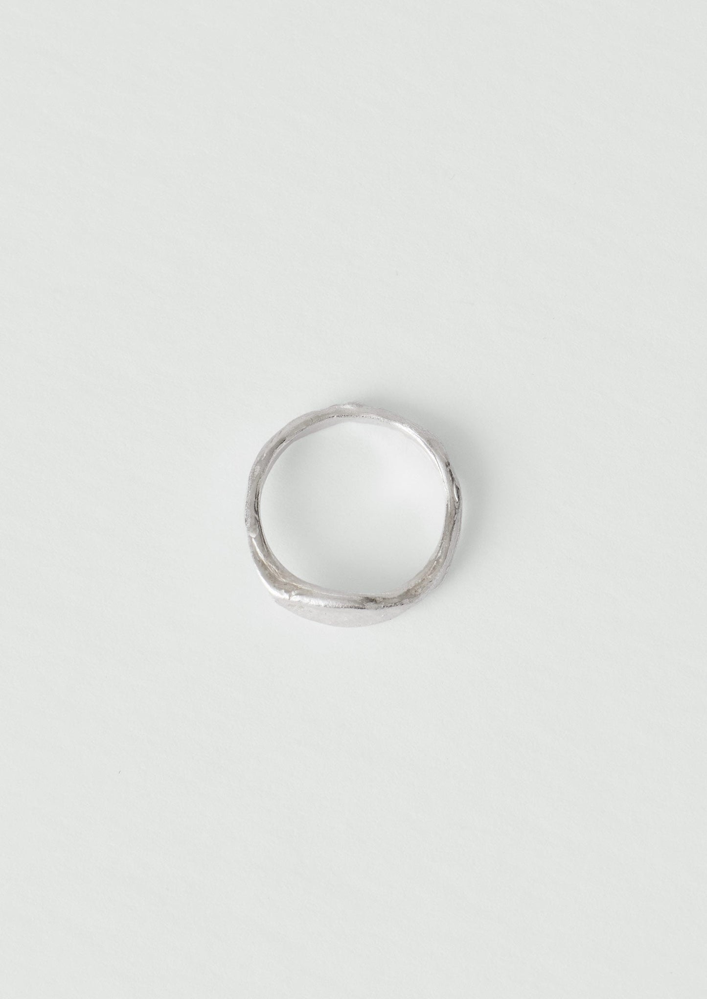 Anello con sigillo in argento Emily Nixon | Argento