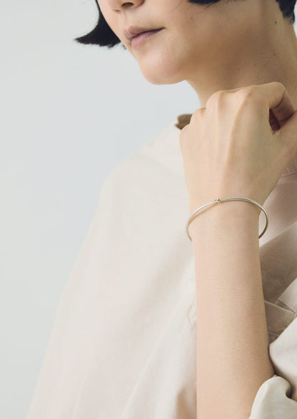 Bracciale in filo d'argento Helena Rohner | Argento