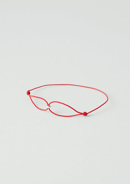Bracciale con perline in argento Helena Rohner | Pomodoro/Argento