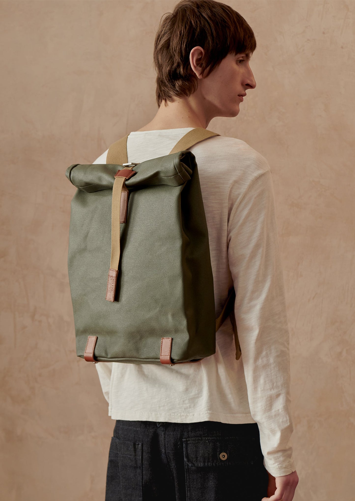 Zaino in tela Pickwick di Brooks England | Salvia