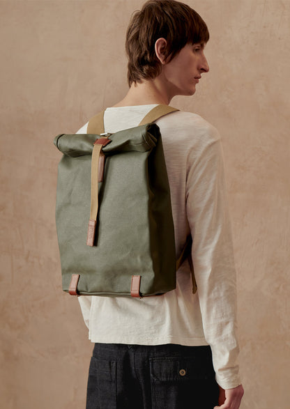 Zaino in tela Pickwick di Brooks England | Salvia