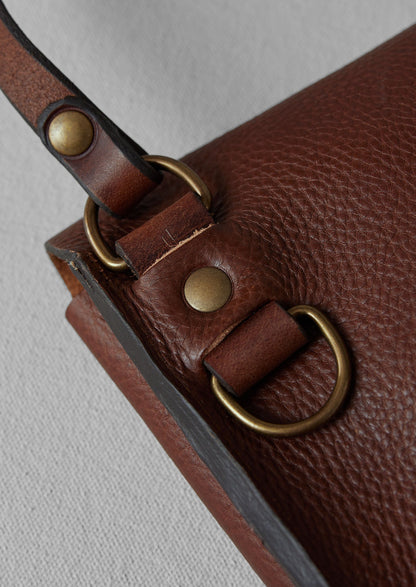 Borsa da lavoro in pelle Bleu De Chauffe | Marrone chiaro