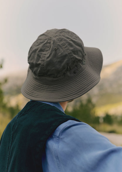 Cappello da sole Decho Washi | Grigio lavato