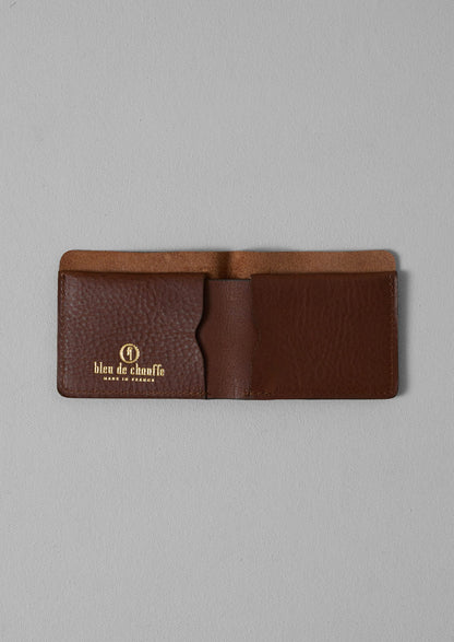 Porta carte di credito in pelle Bleu De Chauffe | Abbronzatura