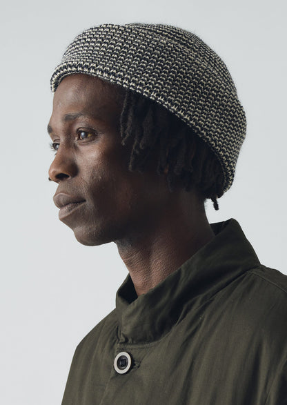 Cappello a righe sottili Heimat Mechanic | Inchiostro/Conchiglia