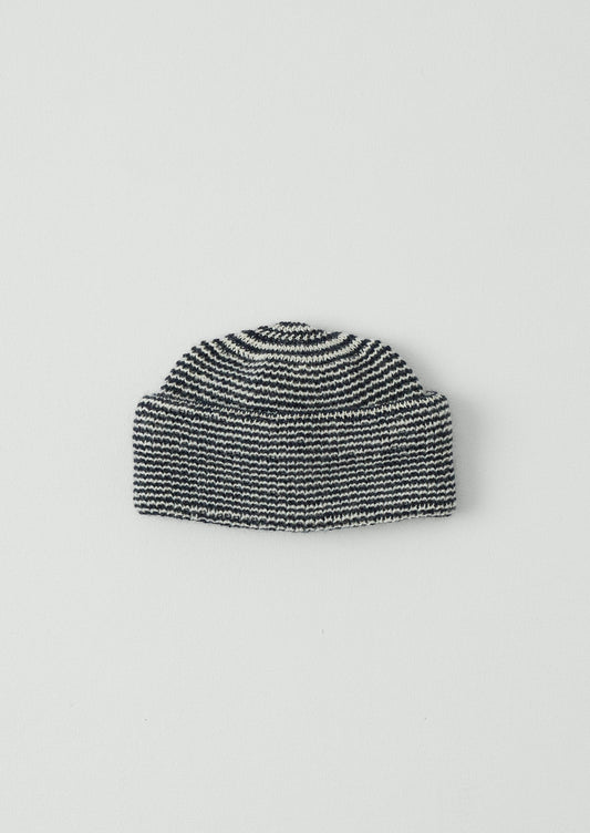 Cappello a righe sottili Heimat Mechanic | Inchiostro/Conchiglia