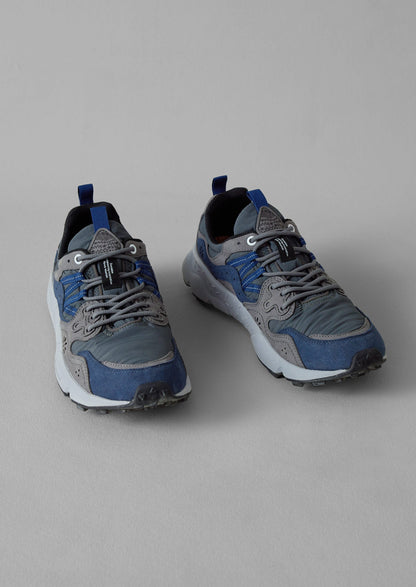Sneakers Flower Mountain Yamano Kaiso con pannelli | Carbone