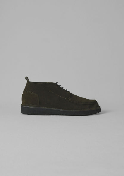 Scarpe da campeggio in pelle scamosciata Fracap | Oliva