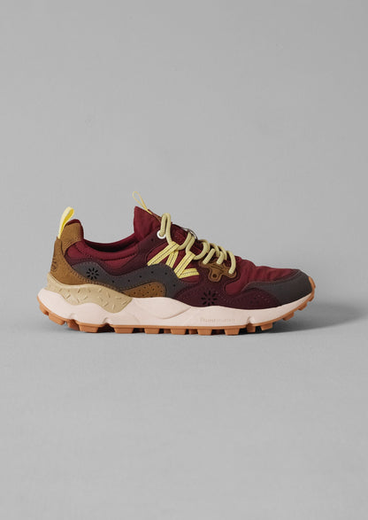 Sneakers con pannelli Flower Mountain Yamano Kaiso | Mattone/Iris