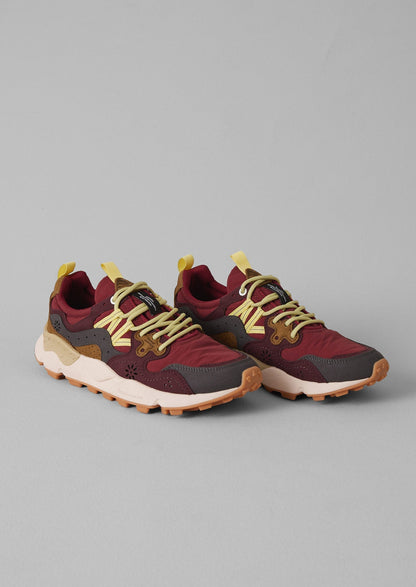 Sneakers con pannelli Flower Mountain Yamano Kaiso | Mattone/Iris