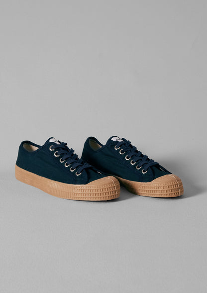 Scarpe da ginnastica in cotone cerato Novesta Star Master | Indaco