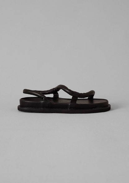 Sandali Trippen ZigZag in pelle | Nero