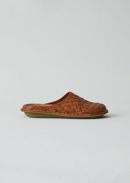 Mules in pelle intrecciata Vibae Roma | Marrone chiaro