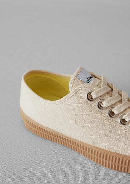 Novesta Star Master Plimsolls | Ecru/Trasparente