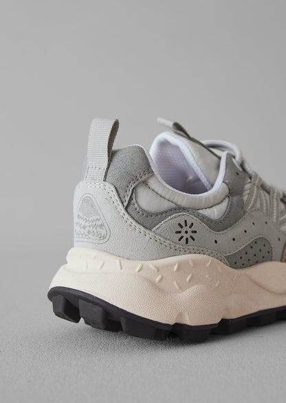 Sneakers Flower Mountain Yamano Kaiso | Grigio chiaro