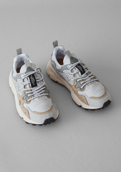 Sneakers Flower Mountain Yamano Kaiso | Grigio chiaro
