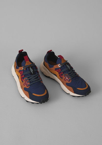 Scarpe da ginnastica Flower Mountain Yamano Kaiso | Indaco/Zenzero