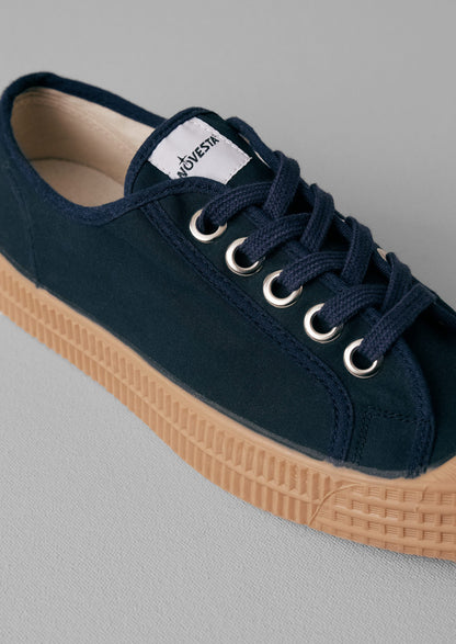 Scarpe da ginnastica in cotone cerato Novesta Star Master | Indaco
