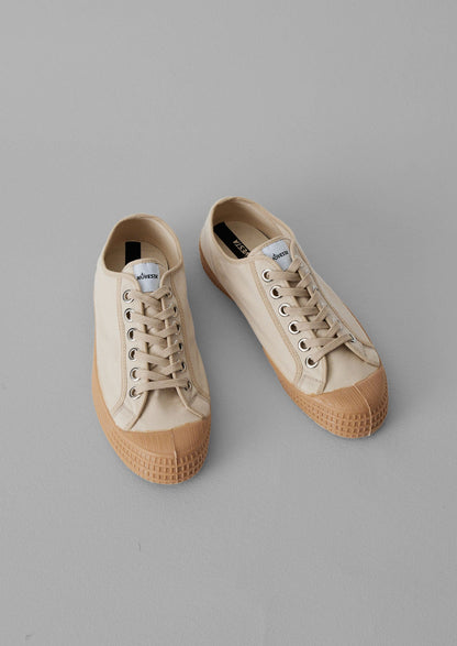 Scarpe da ginnastica in cotone cerato Novesta Star Master | Betulla