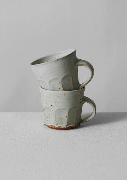 Tazza sfaccettata Tim Lake | Bianco Dolomite