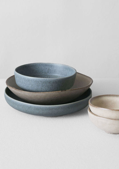 Ciotola in gres Cove | Blu grigio