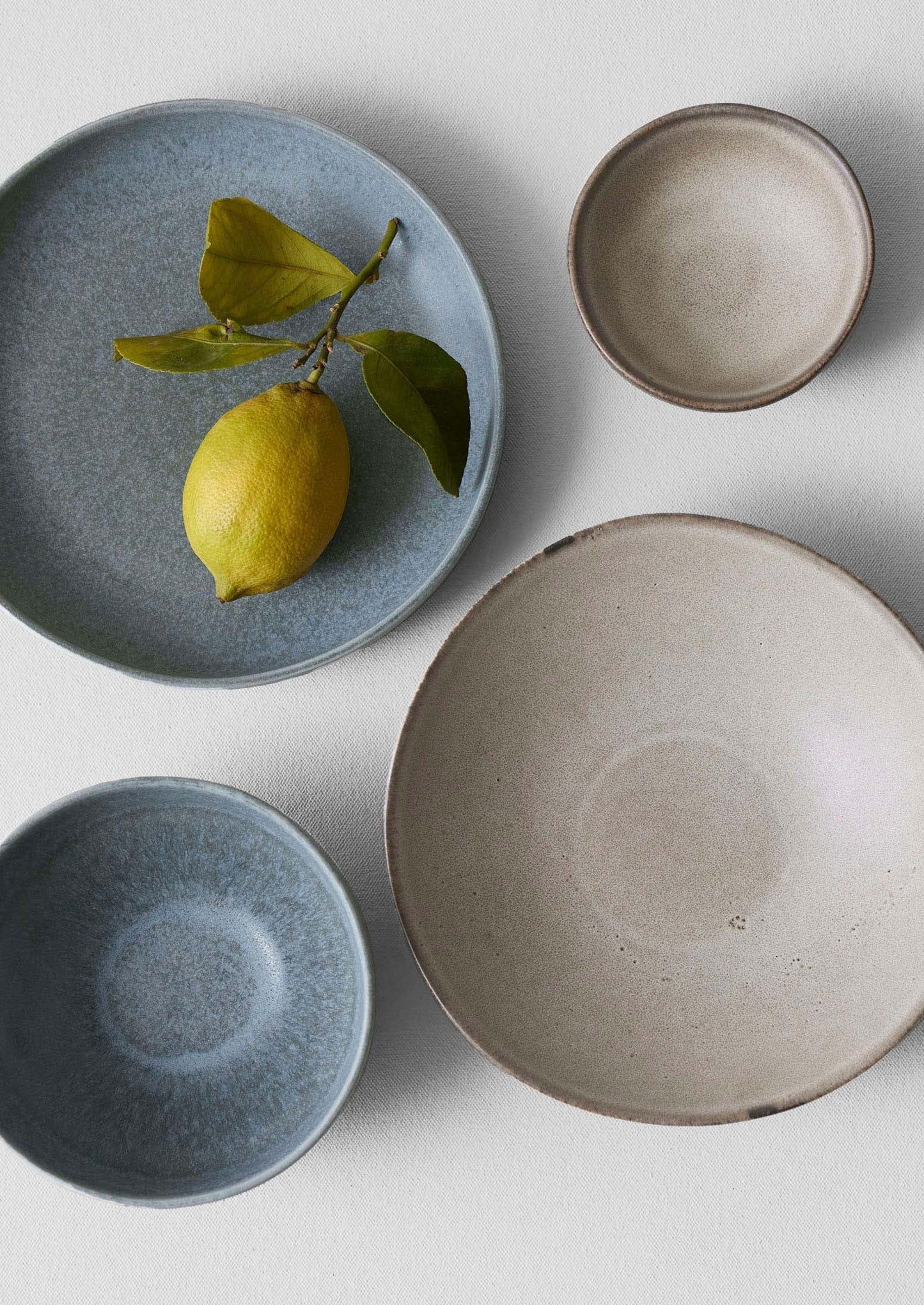 Ciotola in gres Cove | Blu grigio