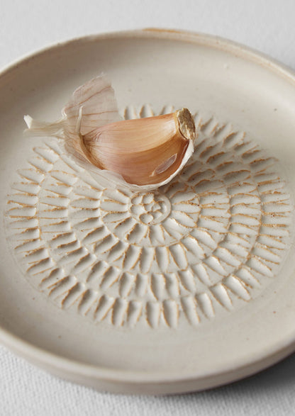 Grattugia per aglio Rebecca Williams | Bianco opaco