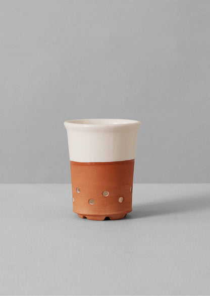Scolaposate Willow Pottery | Terracotta/Ecru