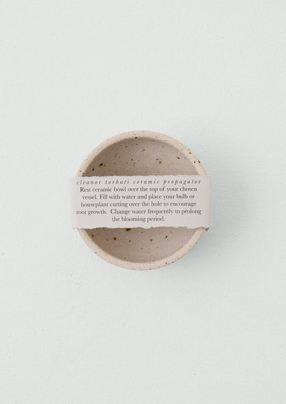 Propagatore in ceramica Eleanor Torbati | Crema