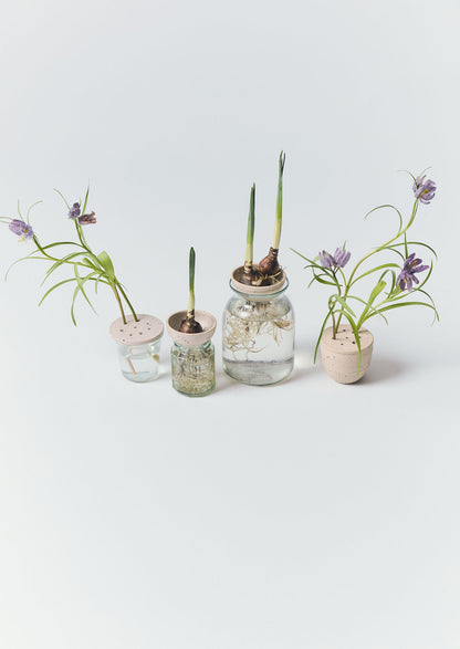 Ciotola per fiori in ceramica Eleanor Torbati | Crema