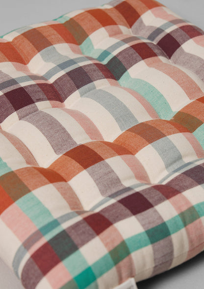 Cuscino per sedia Fiesta Check | Spice Multi