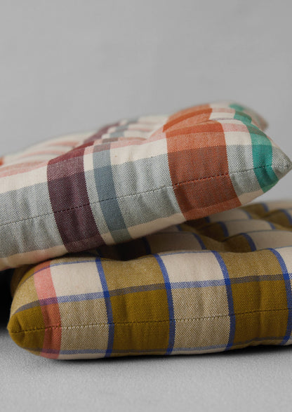 Cuscino per sedia Fiesta Check | Spice Multi