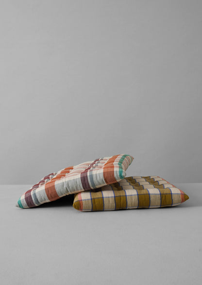 Cuscino per sedia Fiesta Check | Spice Multi
