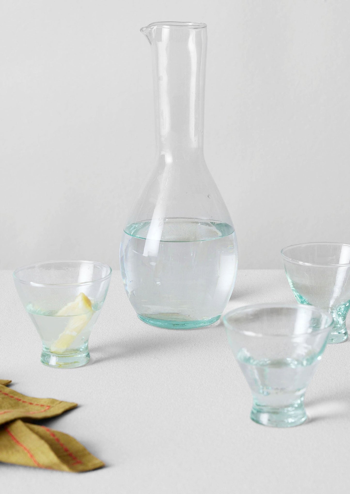 Caraffa in vetro marocchino | Trasparente