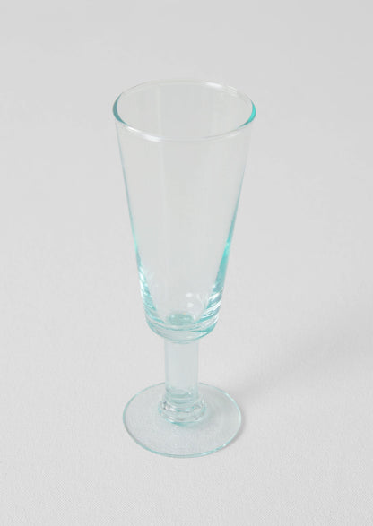 Set di bicchieri da champagne boliviani riciclati | Trasparenti