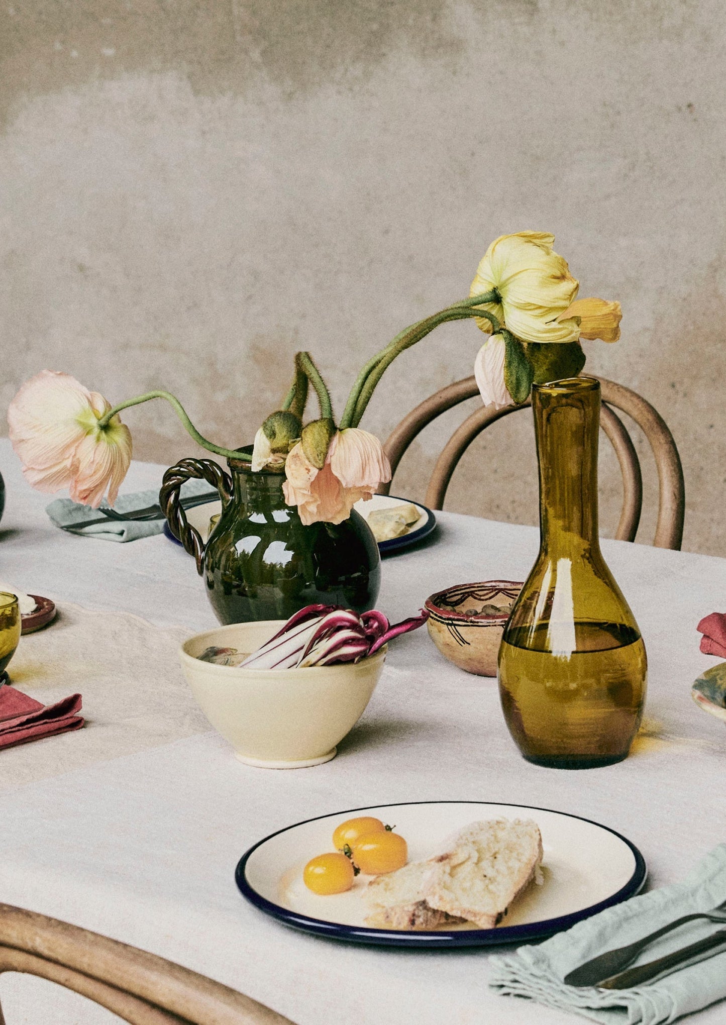 Caraffa in vetro marocchino | Ambra