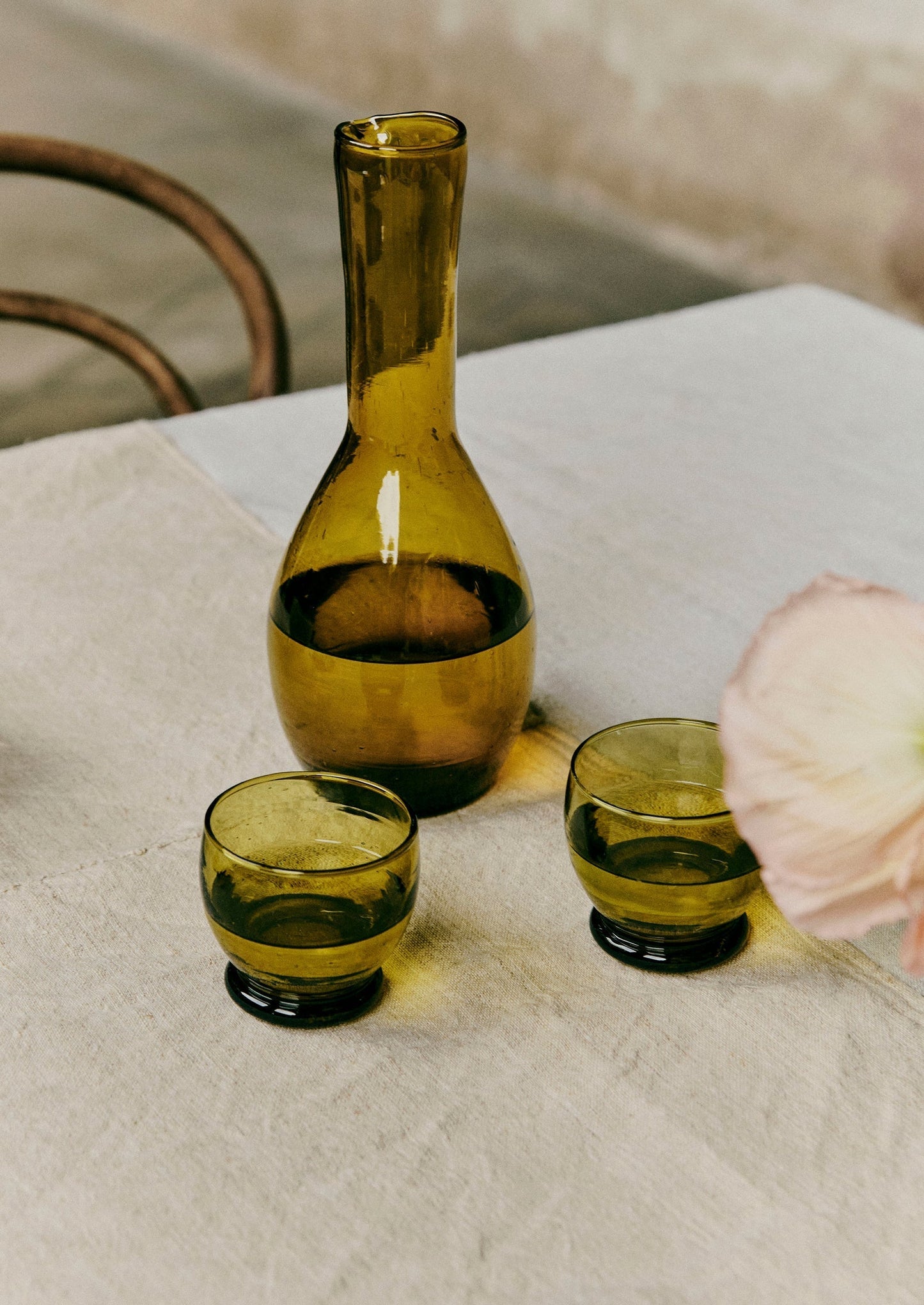 Set di bicchieri marocchini rotondi | Ambra