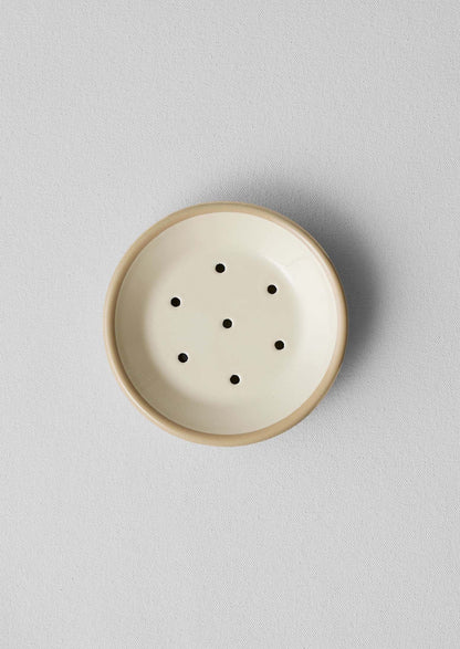 Portasapone smaltato | Stucco/Crema