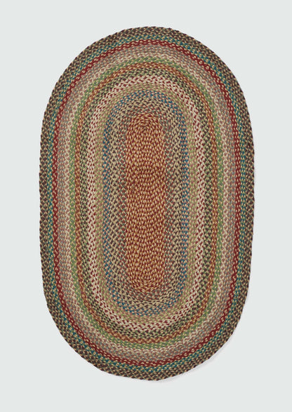 Tappeto in iuta biologica The Braided Rug Company | Multicolore