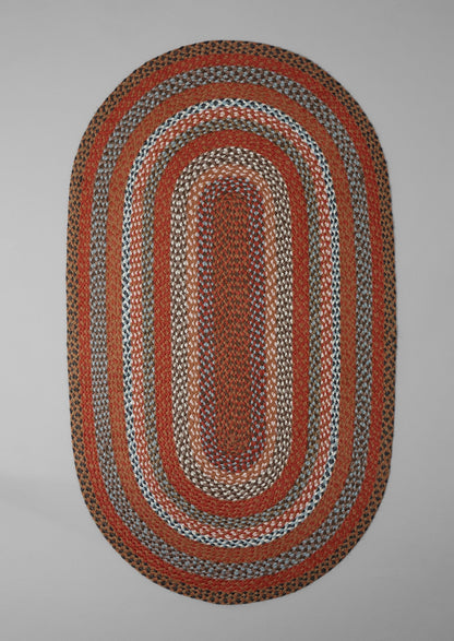 Tappeto in juta biologica The Braided Rug Company | Zenzero Multi